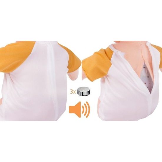 Plyšová mluvící panenka s oblečením Baby Elephant 30 cm