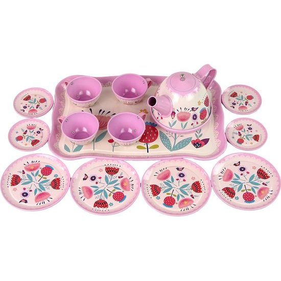 Dětská sada na čaj nebo kávu v kufříku