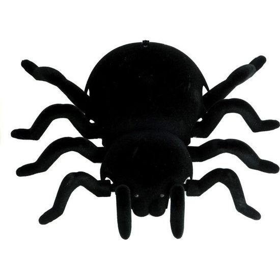 Velký černý pavouk na dálkové ovládání