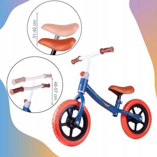 Detské odrážadlo Trevis 12" modré