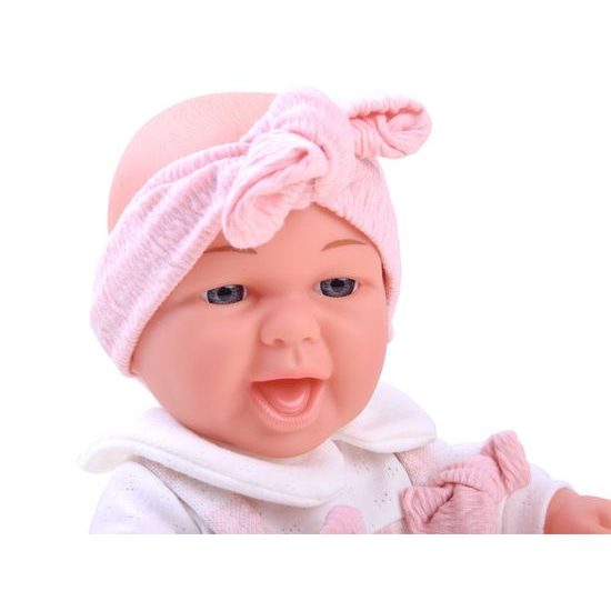 Panenka Sylvie s plyšovým králíčkem 30 cm