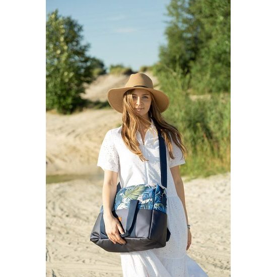 Sensillo Taška na kočárek Zvířátka šedá