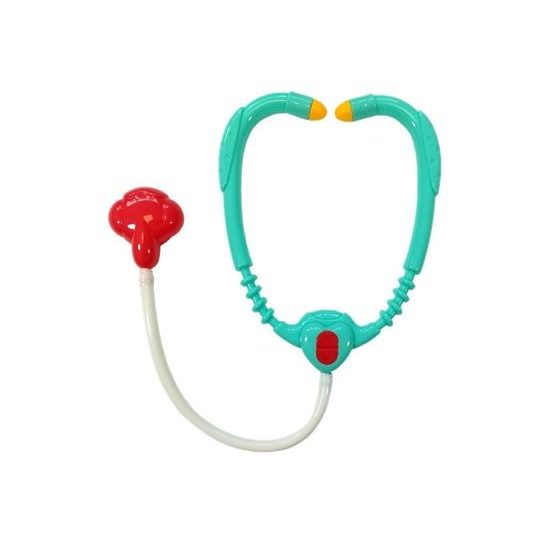 Dětský lékařský kufřík s příslušenstvím na baterie Family Doctor zelený