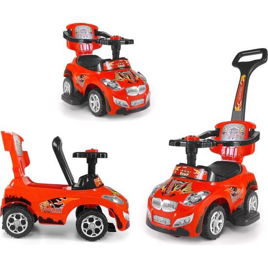 Dětské jezdítko 2v1 Milly Mally Happy red