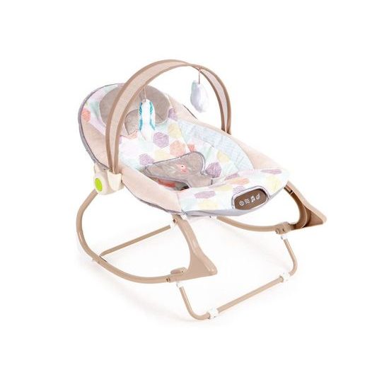 Ecotoys kojenecké lehátko 3v1 s vibracemi a hudbou Animal 11