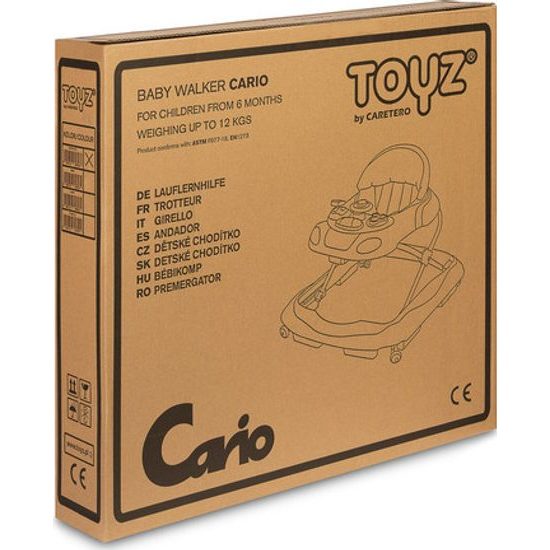 Dětské chodítko Cario graphite