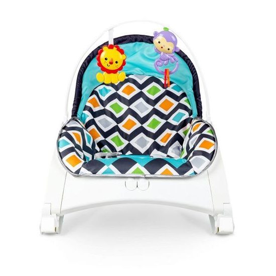 Ecotoys kojenecké lehátko 3v1 s vibracemi a hudbou Animal 8