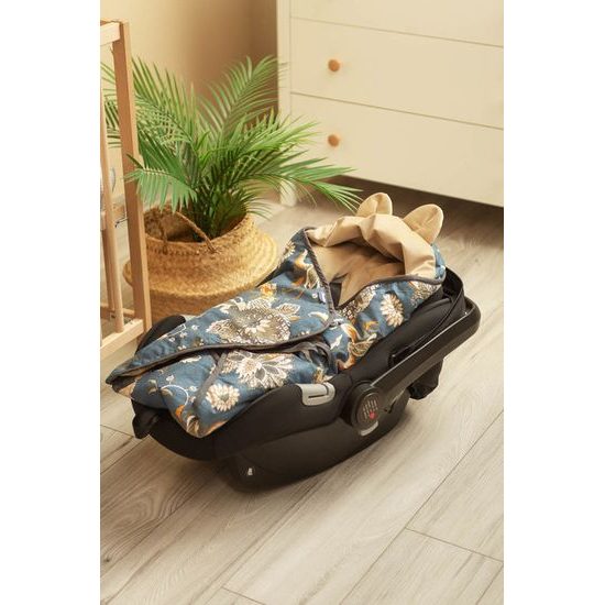 Sametová zavinovačka do autosedačky maroko