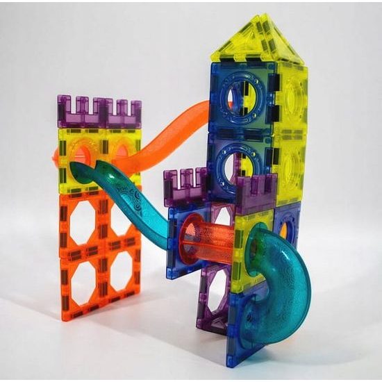 Doris magnetická stavebnice se skluzavkou Magic Magnetic 96 dílů