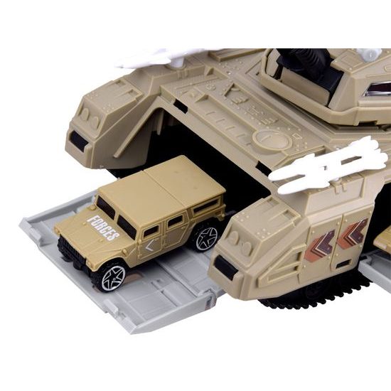 Vojenský tank s příslušenstvím a vojáčky Military Tank