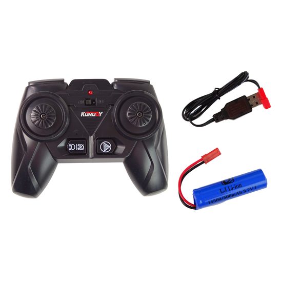 Traktor na dálkové ovládání s kovovou karosérií Farm Machine