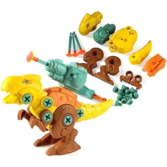 Šroubovací dinosauři s vrtačkou na baterie v kufříku