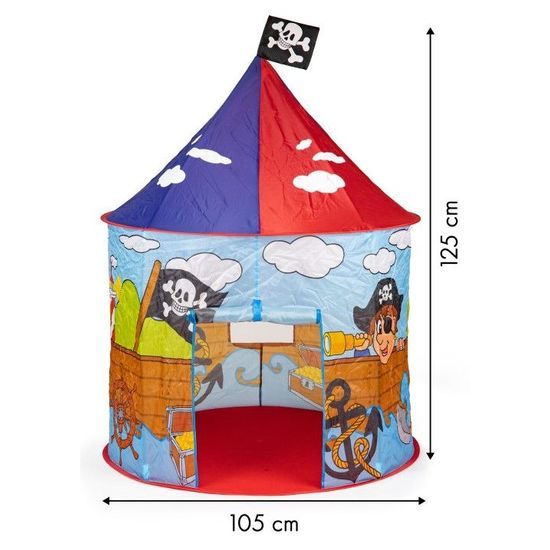 Ecotoys dětský stan Pirátský zámek