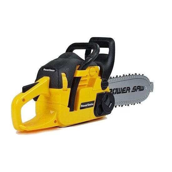 Dětská motorová pila Chain Saw žlutá