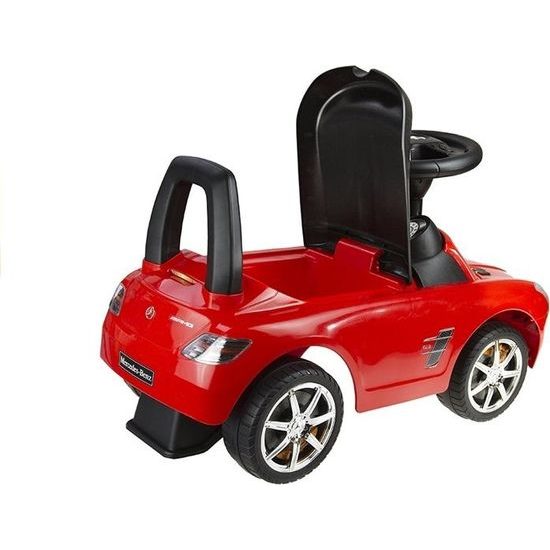 Dětské odrážedlo Mercedes Benz červené