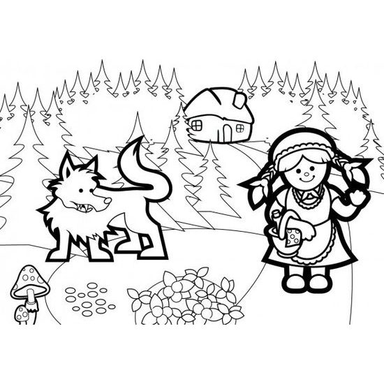 Omalovánky - Moje první pohádky