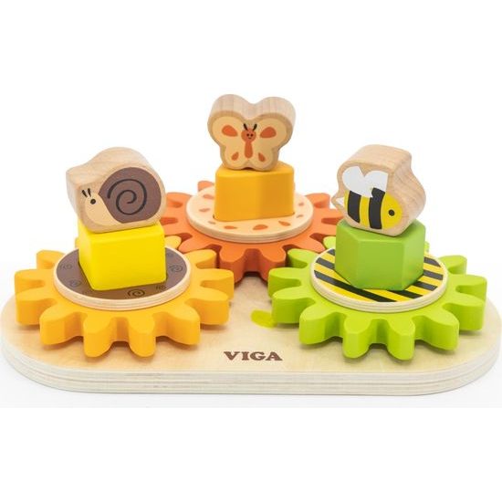 Třídič tvaru VIGA s převody