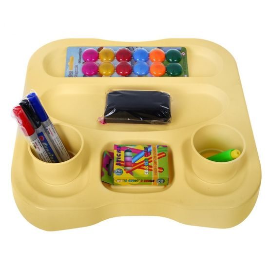 Oboustranná XXL kreslící tabule Little Artist růžová