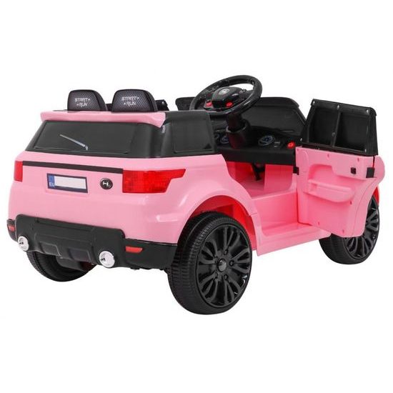 Dětské elektrické autíčko Land Rapid Racer růžové