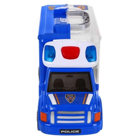 Majlo Toys policejní autíčko v kufříku se světlem a zvuky Police Storage