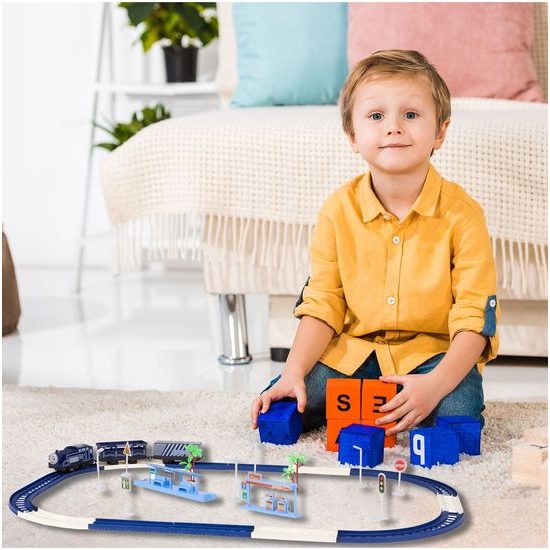 Vláčkodráha se světlem a zvukem Highspeed Railway 39 součástí