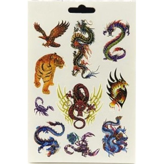 Tetování barevné 280ks v bloku