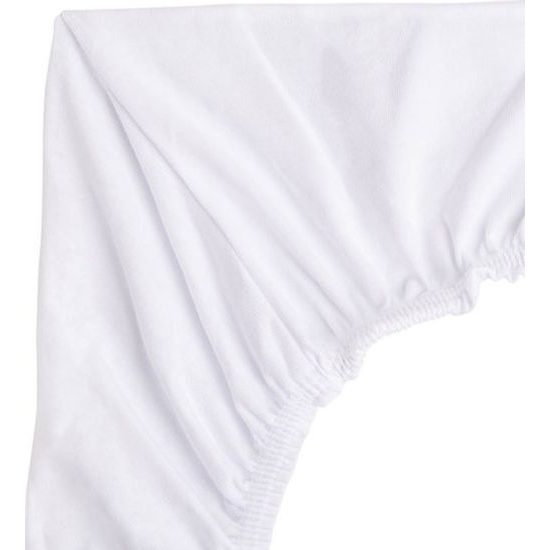 Prostěradlo do kolébky JERSEY bílé 90x40 cm