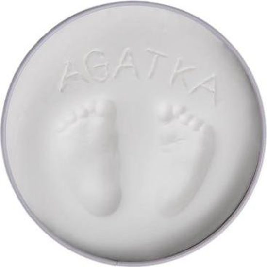 Sada na otisk dětské ručky - růžová