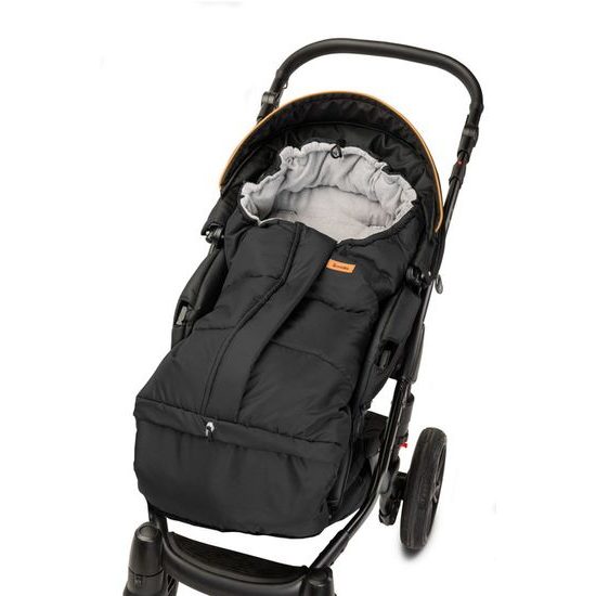 Sensillo Zimní fusak Combi Polar 3v1 černošedý