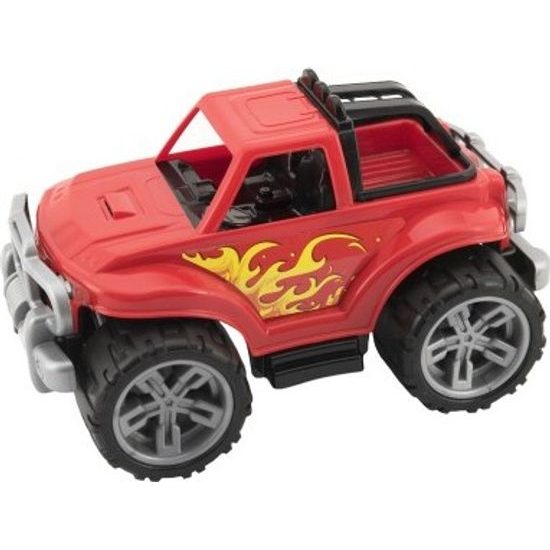 Auto terénní - na volný chod - mix 3 barvy