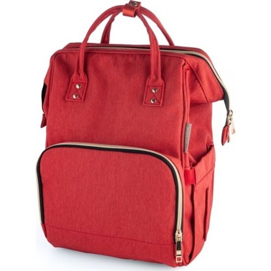 Canpol babies Přebalovací batoh LADY MUM červený