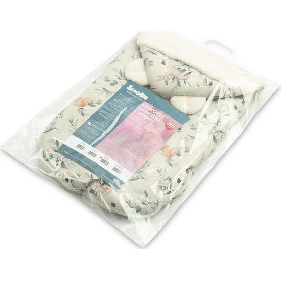 Zimní fusak do kočárku/ do autosedačky - srnky