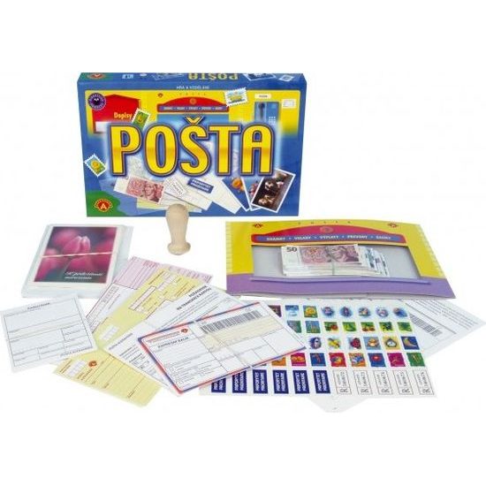 Pošta - vzdělávací společenská hra