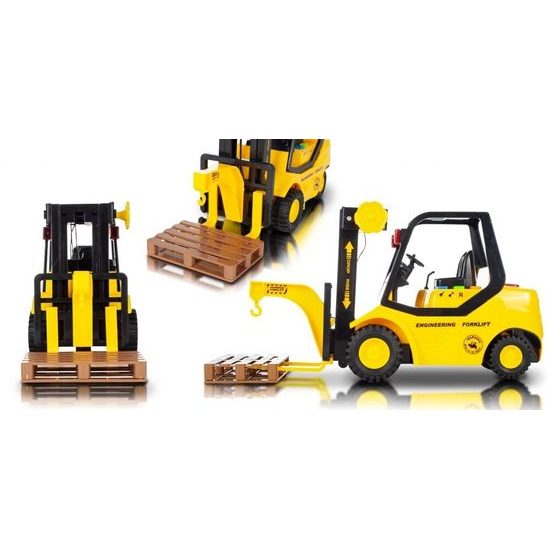 Vysokozdvižný vozík se světly a zvuky City Service 1:16