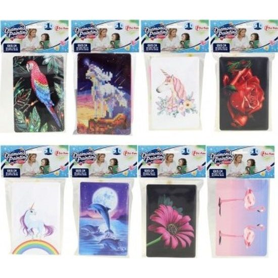 Diamantové malování s doplňky - mix druhů