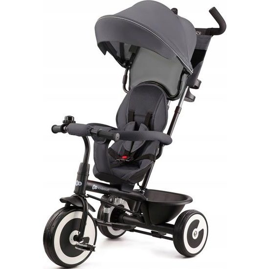 Tříkolka Kinderkraft Aston šedá