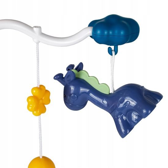 Kolotoč nad postieľku so zvieratkami a projektorom Bed Bell