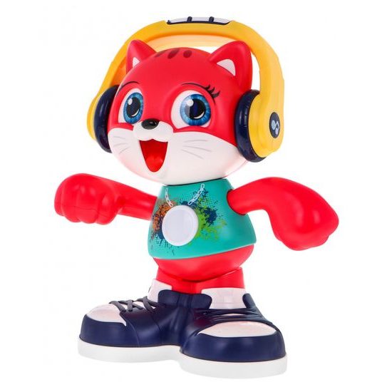 Huile Toys tančící kočička s mikrofonem pro nejmenší Dancing Cat