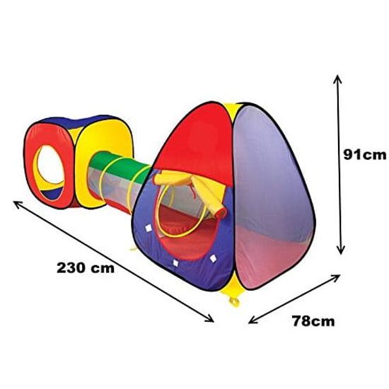 Doris dětský stan 3v1 s tunelem