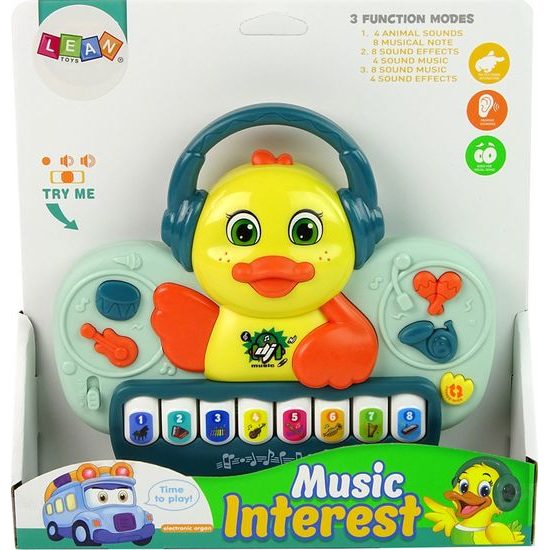 Interaktivní piano DJ kachnička