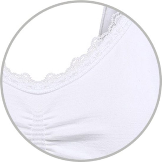 Kojící podprsenka E70-75 bílá