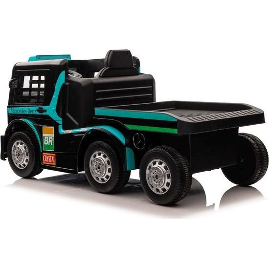 Elektrické auto Mercedes XMX622B modré LCD - návěs