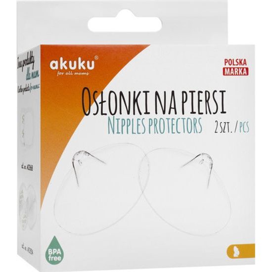 Chrániče prsních bradavek Akuku 2 ks