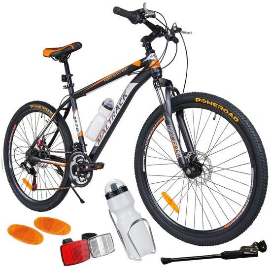 MalTrack odpružené horské kolo Team Orange 26" černo-oranžové