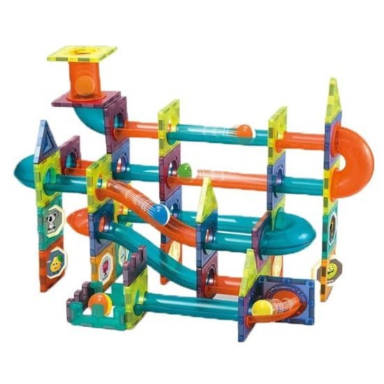 Doris magnetická stavebnice se skluzavkou Magic Magnetic 96 dílů