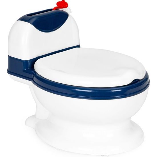 Ecotoys dětský nočník modro-bílý