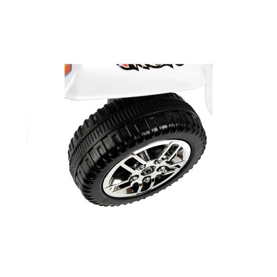 Dětská elektrická tříkolka Racing White