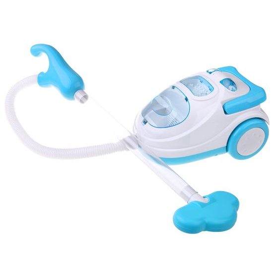 Dětský vysavač na baterie se světlem My Home modrý