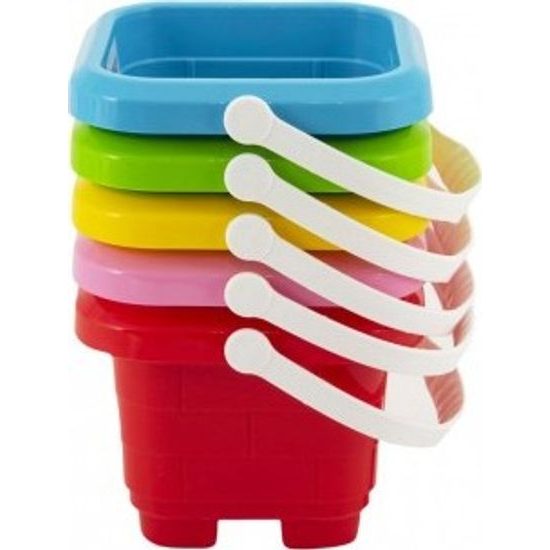 Kbelík na písek - mix 5 barev