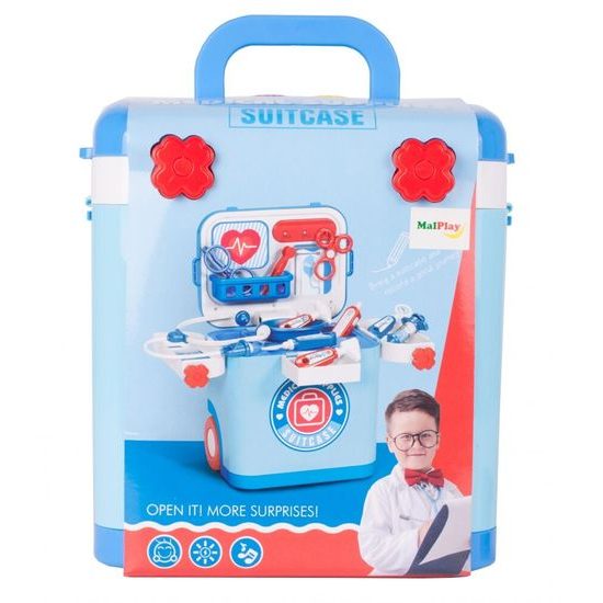 Dětský lékařský kufřík s příslušenstvím na baterie Family Doctor